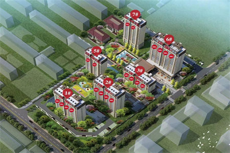 民心·幸福家园3室2厅2卫120m2毛坯房